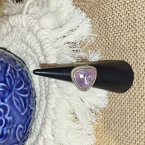 PTI 925 NEPAL amethyst ring